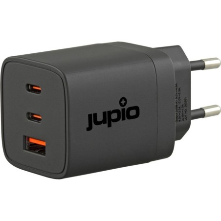 Jupio Cargador USB (2C1A) Triple de 65W | Compra Cargador Multiple Rápido | Precio Cargador Jupio