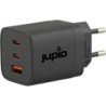 Jupio Cargador USB (2C1A) Triple de 65W | Compra Cargador Multiple Rápido | Precio Cargador Jupio