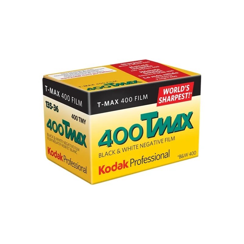 Kodak Película Tmax 400 35-36 Blanco y Negro | Compra Película B/N ISO 400 | Precio Tmax 400