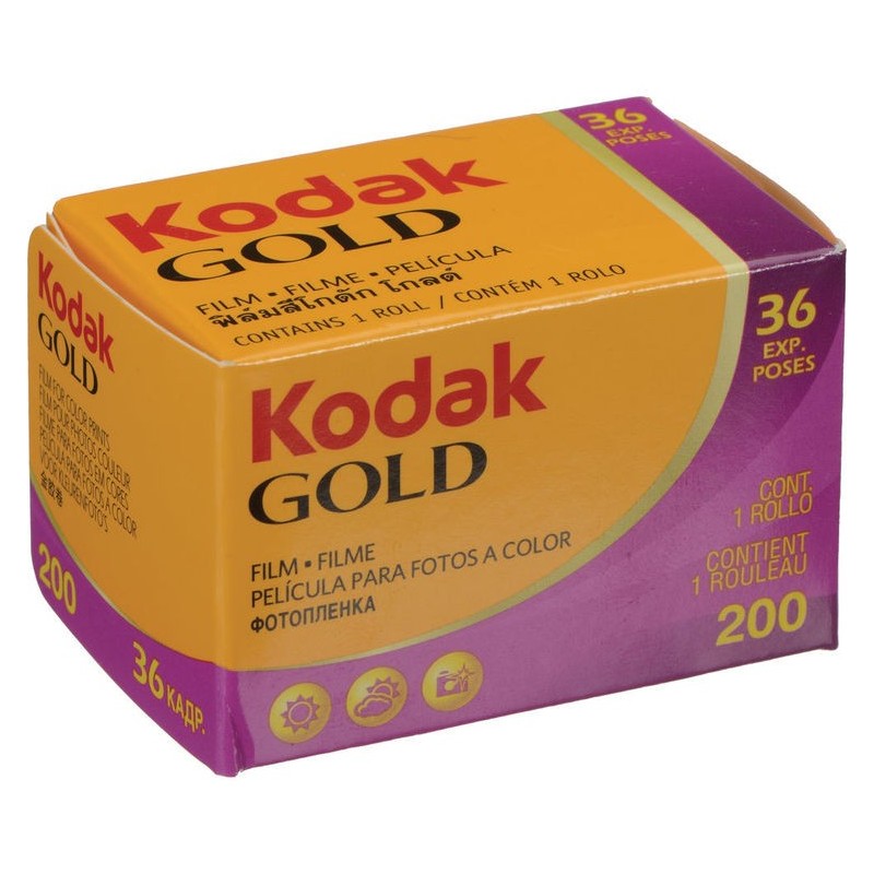 Kodak Pack de 10 Películas Gold 200 35-36 Color | Compra Película Color ISO 200 36 Fotogramas | Precio Gold 200