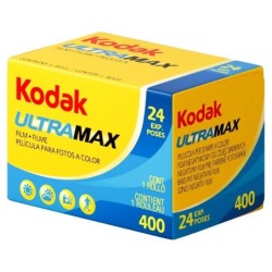 Kodak Pack de 10 Películas Ultramax 400 35-24 Color | Compra Película Color ISO 400 24 Fotogramas | Precio Ultramax