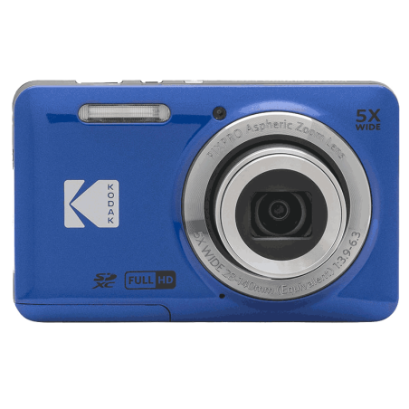 Kodak Cámara Compacta Digital Pixpro FZ55 Zoom Óptico 5X Azul | Compra Cámara Compacta Zoom 5X | Precio Pixpro FZ55