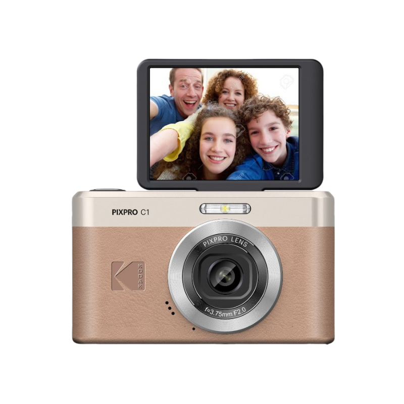 Kodak Cámara Compacta Digital Pixpro C1 Zoom Digital 4X Marrón | Compra Cámara Compacta Zoom | Precio Pixpro C1