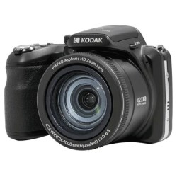 Kodak Pack Cámara Digital Pixpro AZ425 Negro + 2 Baterías + Funda + SD 32GB | Compra Pack Bridge Zoom | Precio Pack AZ425