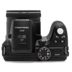 Kodak Pack Cámara Digital Pixpro AZ425 Negro + 2 Baterías + Funda + SD 32GB | Compra Pack Bridge Zoom | Precio Pack AZ425