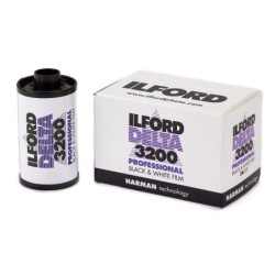 Ilford Pack de 10 Películas Delta 3200 35-36 Blanco y Negro | Compra Película Rápida ISO 3200 | Precio Película Delta 3200