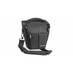 Cullmann Málaga Action 200 Negra | Bolsa de hombro compacta y resistente para cámaras SLR y accesorios