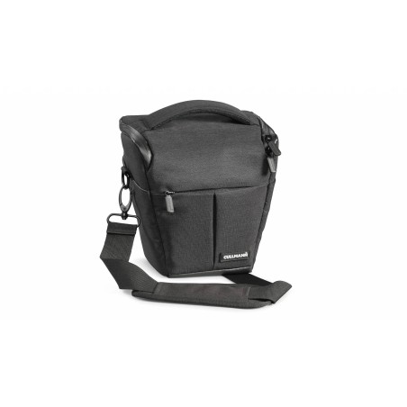 Cullmann Málaga Action 200 Negra | Bolsa de hombro compacta y resistente para cámaras SLR y accesorios
