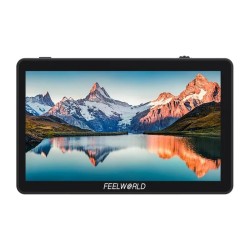 Feelworld Monitor 6" F6 Plus V2 | Monitor táctil 4K HDMI con entrada/salida y soporte LUTs para grabación profesional