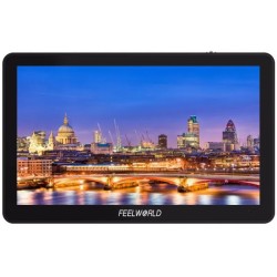Feelworld Monitor 6" F6 Plus V2 | Monitor táctil 4K HDMI con entrada/salida y soporte LUTs para grabación profesional