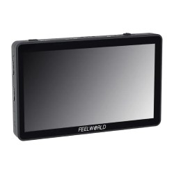 Feelworld Monitor 6" F6 Plus V2 | Monitor táctil 4K HDMI con entrada/salida y soporte LUTs para grabación profesional