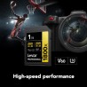 Lexar SD Pro Gold UHS-II 1800x 1TB V60 | Tarjeta SD de alto rendimiento para fotografía y video en 4K