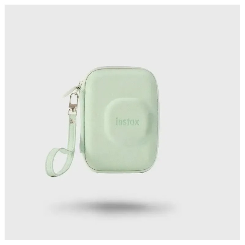 Fujifilm Funda Instax LiPlay Verde Matcha | Protección colorida y resistente para cámara híbrida