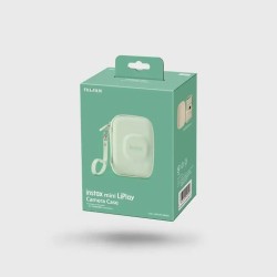 Fujifilm Funda Instax LiPlay Verde Matcha | Protección colorida y resistente para cámara híbrida