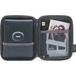 Fujifilm Funda Instax SQ Link Gris | Protección moderna para impresora portátil