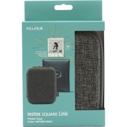 Fujifilm Funda Instax SQ Link Gris | Protección moderna para impresora portátil