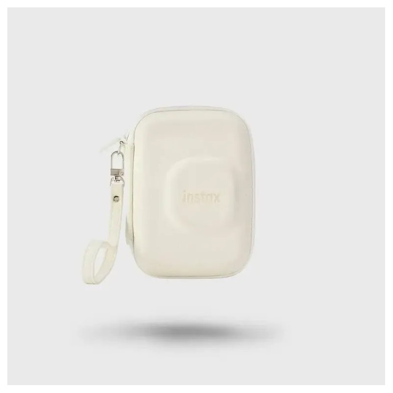 Fujifilm Funda Instax LiPlay Blanco Niebla | Protección elegante y ligera para cámara híbrida