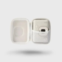 Fujifilm Funda Instax LiPlay Blanco Niebla | Protección elegante y ligera para cámara híbrida