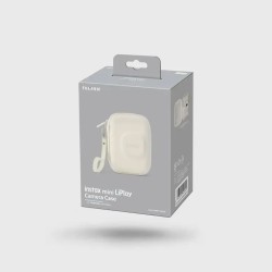 Fujifilm Funda Instax LiPlay Blanco Niebla | Protección elegante y ligera para cámara híbrida