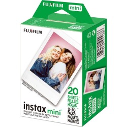 Fujifilm Película Instax Mini Bipack | Pack doble de película instantánea Formato Mini