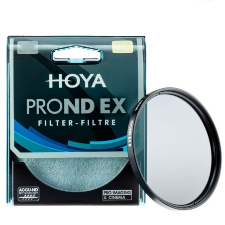 Hoya ND8 Pro ND-EX Filtro Gris Neutro 55mm | Filtro ND profesional para control de luz