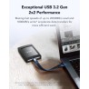 Lexar Disco Duro Magnético SL500M SSD 2TB | SSD portátil de gran capacidad con fijación magnética