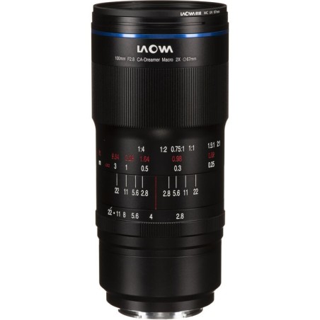 Laowa 100/2.8 Ultra-Macro 2X APO Sony FE | Lente Macro 2X Leofoto para Sony FE