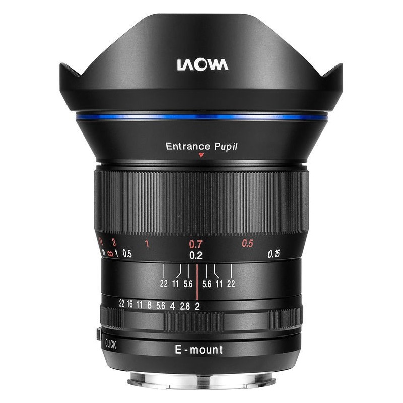Laowa 15/2 Zero-D Sony FE | Lente Gran Angular Leofoto Zero-D para Sony FE