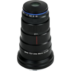 Laowa 25/2.8 2.5-5X Ultra Macro Canon RF | Lente Ultra Macro 2.5-5X para Canon RF