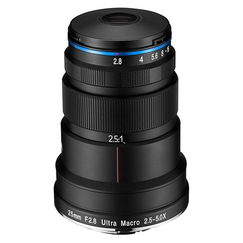 Laowa 25/2.8 Ultra-Macro 2.5-5X Sony FE | Lente Macro Leofoto 2.5-5X para Sony FE