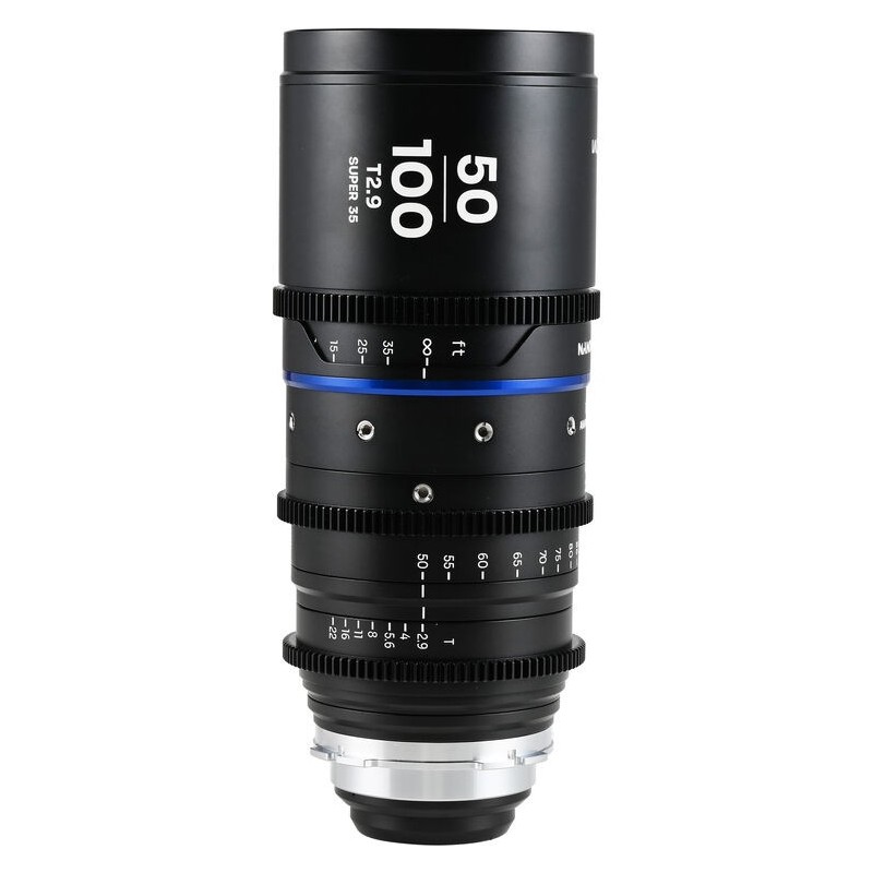 Laowa 50-100mm T/2.9 Zoom Anamórfico Azul | Lente Zoom Anamórfico 50-100mm para Cine