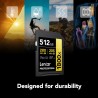 Compra Lexar SD Pro Gold UHS-II 1800X 512GB | Tarjeta de Memoria Profesional Ultra Rápida