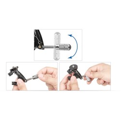 Compra Leofoto Pinza MC-30 + Mini Rótula MBH-19 | Soporte Versátil para Fotografía y Video