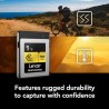 Lexar CFexpress Pro Tipo B Gold 1TB | Tarjeta de memoria profesional de alta capacidad para grabaciones en 8K y archivos RAW