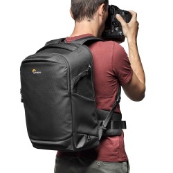 LOWERPRO Flipside 400 AW III Negro | Mochila amplia de seguridad trasera para fotografía profesional