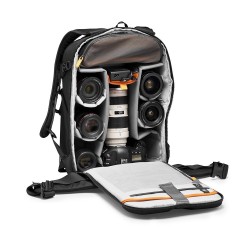 LOWERPRO Flipside 400 AW III Negro | Mochila amplia de seguridad trasera para fotografía profesional