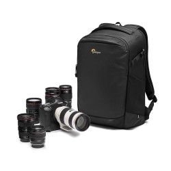 LOWERPRO Flipside 400 AW III Negro | Mochila amplia de seguridad trasera para fotografía profesional