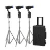Compra Nanlite Forza 60C Kit X3 PT | Pack de 3 Focos LED RGBWW con Control Total del Color