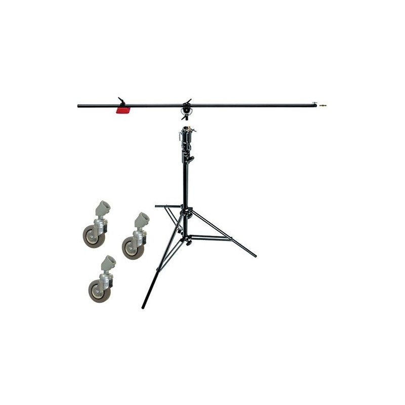 Manfrotto 085BS | Jirafa de iluminación profesional con soporte 008 incluido