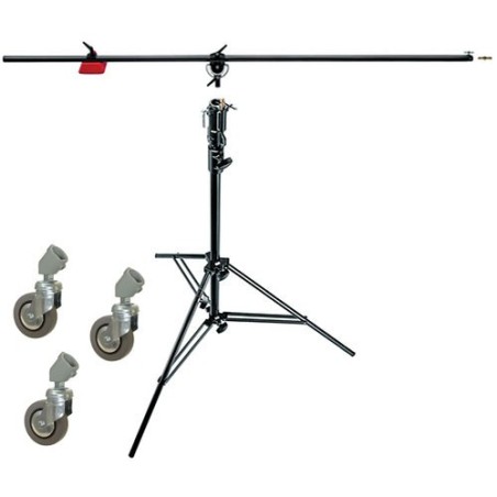 Manfrotto 085BS | Jirafa de iluminación profesional con soporte 008 incluido