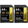 Compra Lexar SD Pro Gold Series UHSII 64G V | Tarjeta de Memoria UHS-II para Fotografía y Video Profesional