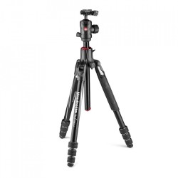Manfrotto MKBFRA4GTXP-BH | Trípode profesional de aluminio con columna central orientable