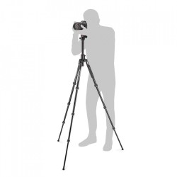Manfrotto MKBFRA4GTXP-BH | Trípode profesional de aluminio con columna central orientable