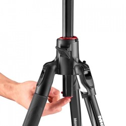 Manfrotto MKBFRA4GTXP-BH | Trípode profesional de aluminio con columna central orientable