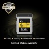 Lexar CFexpress Pro Tipo B Gold 2TB | Tarjeta de memoria de máxima capacidad para grabaciones en 8K y almacenamiento RAW