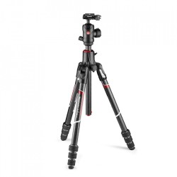 Manfrotto MKBFRC4GTXP-BH | Trípode profesional en fibra de carbono con columna basculante