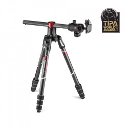 Manfrotto MKBFRC4GTXP-BH | Trípode profesional en fibra de carbono con columna basculante
