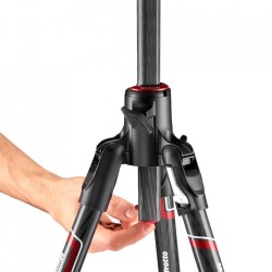 Manfrotto MKBFRC4GTXP-BH | Trípode profesional en fibra de carbono con columna basculante
