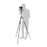 Manfrotto MKBFRLA4BK-3W | Trípode de aluminio con rótula 3-way fluida para foto y vídeo