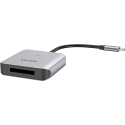 Lexar Lector CFexpress Tipo B USB-C RW510 | Lector de tarjetas de alta velocidad con conexión USB-C